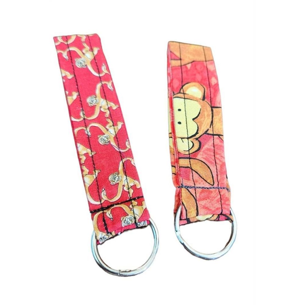 Draft Listingset of 2 Monkey Themed Key Chains